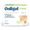 ALFASIGMA SpA Onligol Fibre, integratore lassativo a base di fibre di Psyllium - utile in caso di stitichezza - Gusto Pesca 20 Bustine