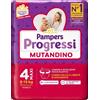 FATER SpA PAMPERS Progressi Mutandino Taglia 4 Maxi dagli 8 ai 15kg