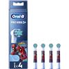PROCTER & GAMBLE SRL ORALB PW REFILL SPIDERMAN 4PZ