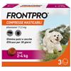 BOEHRINGER ING.ANIM.H.IT.SpA FRONTPRO 3 Compresse Masticabili 2-4KG 11,3MG