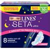 FATER SpA LINES SETA ULTRA NOTTE - ASSORBENTI MASSIMO CONTENIMENTO - 8PZ