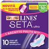 FATER SpA LINES SETA ULTRA ALI - ASSORBENTI NOTTE E FLUSSO ABBONDANTE 10PZ