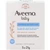 JOHNSON & JOHNSON SpA Aveeno Baby Sacchetti per Bagnetto Lenitivo all'Avena, per Pelli Delicate e Sensibili, 5 Sacchetti da 21 g