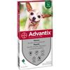 ELANCO ITALIA SpA Advantix Spot-On Cani 6 Pipette Monodose Fino a 4 Kg