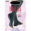 SOLIDEA BY CALZIFICIO PINELLI Solidea Relax Unisex 140 DEN Gambaletto Compressivo Punta Aperta Colore Blu Taglia 2 M