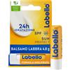 BEIERSDORF SpA Labello Sun Protect SPF50 4.8 g, Burrocacao labbra idratante e protettivo con filtri UVA/UVB