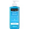 JOHNSON & JOHNSON SpA Neutrogena, Fluida Corpo Idratante in Gel, Hydro Boost, con Acido Ialuronico, Assorbimento Rapido, anche Pelli Sensibili, 400ml