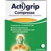 JOHNSON & JOHNSON SpA Actigrip 12 Compresse per Raffreddore Cefalea Mal di testa Febbre e Influenza
