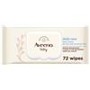 JOHNSON & JOHNSON SpA Aveeno Baby, Salviettine per Bambini, Daily Care, Pelli Delicate e Sensibili, 72pz