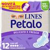 FATER SpA LINES PETALO CON ULTRA ALI - ASSORBENTE FILTRANTE DELICATO E TRASPIRANTE - 12pz