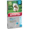 ELANCO ITALIA SpA Advantix Spot On Cani PER CANI oltre i 4 Kg fino ai 10 Kg 4 Pipette Monodose
