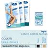 DESA PHARMA Srl Sauber Linea Classica Gambaletto in Maglia Liscia 70 Den Nero Taglia 2