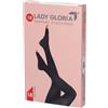 GLORIA MED SpA LadyGloria 18 Calze Autoreggenti 140 Den A Punta Aperta Taglia 3 Colore Sahara 1 Paio