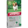 ELANCO ITALIA SpA Advantix Spot-On Cani 4 Pipette Monodose Fino a 4 Kg