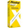 SANOFI Srl Maalox 400+400 sospensione orale, contro acidità di stomaco occasionale, 250 ml