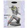 SOLIDEA BY CALZIFICIO PINELLI Solidea Marilyn Sheer 140 DEN Calza Autoreggente Compressiva Colore Nero Taglia 4