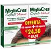 F&F Srl MiglioCres Capelli Uomo Integratore Anticaduta 60 Capsule +60 Capsule