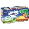 DANONE NUTRICIA SpA SOC.BEN. Mellin Omogeneizzato di Frutta Mela e Ananas 2 x 100 g