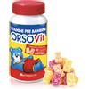 MONTEFARMACO OTC SpA Orsovit Integratore Vitamine Per Bambini Gusto Frutta 60 Caramelle Gommose