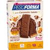 NUTRITION & SANTE' ITALIA SpA PesoForma Barrette Caramello Salato - 6 Pasti sostitutivi per perdita e mantenimento del peso corporeo - 12 barrette