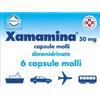 DOMPE' FARMACEUTICI SpA Xamamina 50 mg Dimenidrato Antiemetico 6 Capsule Molli