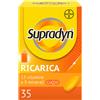 BAYER SpA Supradyn Ricarica Integratore Multivitaminico Completo con Vitamine A, B, C, D, E, K, Minerali e Coenzima Q10 contro la Stanchezza, Gusto Arancia, 35 Compresse Rivestite