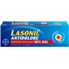 BAYER SpA Lasonil Antidolore Gel antidolorifico antinfiammatorio per il trattamento di Mal di Schiena, Dolori Muscolari e Articolari, Tubo da 120gr
