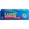 BAYER SpA Lasonil Antidolore Gel antidolorifico e antinfiammatorio per il trattamento di Mal di Schiena, Dolori Muscolari e Articolari, Tubo da 50gr