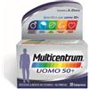 GLAXOSMITHKLINE C.HEALTH.Srl Multicentrum Uomo 50+ Integratore Alimentare Multivitaminico Multiminerale Vitamina C B6 Zinco 30Cpr