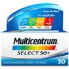 GLAXOSMITHKLINE C.HEALTH.Srl Multicentrum Select 50+ Integratore Alimentare Multivitaminico Multiminerale Vitamina B Calcio 30Cpr