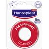 BEIERSDORF SpA Hansaplast Classic Cerotto Rocchetto, Cerotto rotolo per fissare bende e compresse, 5 m x 2.5 cm