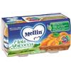 DANONE NUTRICIA SpA SOC.BEN. Mellin Omogeneizzato Di Frutta Mela e Albicocca 2 x 100 g