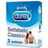 RECKITT BENCKISER H.(IT.) SpA Durex Settebello Classico - Confezione con 3 profilattici