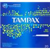 FATER SpA Tampax Blu Box Super Assorbenti Interni Flusso Medio Abbondante 20 Pezzi