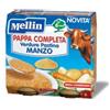 DANONE NUTRICIA SpA SOC.BEN. Mellin Pappa Completa Verdura Pastina Manzo 2 x 250 g