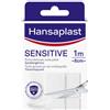 BEIERSDORF SpA Hansaplast Cerotti Sensitive, Cerotti delicati in striscia pelli sensibili, 1 striscia da 1 m x 6 cm