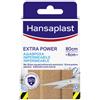 BEIERSDORF SpA Hansaplast Cerotti Extra Power, Cerotto striscia con elevato potere adesivo, 8 pezzi da 80 x 6 cm