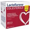 MONTEFARMACO OTC SpA Lactoflorene Colesterolo - Integratore di Fermenti Lattici e Riso Rosso - 20 Bustine
