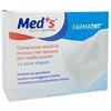 FARMAC-ZABBAN SpA Med's Compressa Di Garza TNT Sterile Peel Open 7,5 x 7,5 cm 12 Pezzi