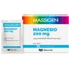 MARCO VITI FARMACEUTICI SpA Massigen Magnesio Pidolato Integratore Sali Minerali Limone 20 Bustine