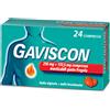 RECKITT BENCKISER H.(IT.) SpA GAVISCON 24 CPR FRAGOLA - 250MG +133,5 MG contro sintomi del reflusso gastroesofageo, bruciore e acidità di stomaco