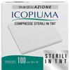 DESA PHARMA Srl Icopiuma Compresse Adesive di Garza Sterili in TNT 10x10 cm 100 Pezzi