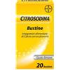 BAYER SpA Citrosodina, Integratore di Calcio, Digestivo per ritrovare la leggerezza dopo i pasti, Senza Zucchero, Gusto Limone, 20 Bustine Effervescenti