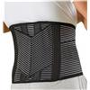 DUAL SANITALY SpA Dr. Gibaud Ortho Cintura Elastica Nera Action V Lombalgie Sciatalgie Taglia 1