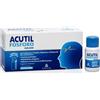 ANGELINI SpA Acutil Fosforo Advance - Integratore per memoria e concentrazione - 10 flaconcini