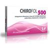 FARMITALIA IND.CHIM.FARM. Srl Chirofol 500 Integratore alimentare per la fertilità 20 Compresse
