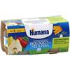 HUMANA ITALIA SpA Humana Omogeneizzato Biologico Mela Pera 2x100 g