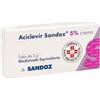 SANDOZ SpA Aciclovir Sandoz 5% Crema Antivirale 3 g