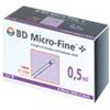 CORMAN SpA SIRINGA INSULINA BECTON DICKINSON 0,5 ML 100 UI AGO GAUGE 30 30 PEZZI