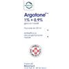DOMPE' FARMACEUTICI SpA Argotone Rino Gocce Nasali 1%+0,9% Efedrina / Argento vitellinato Antisettico 20 ml